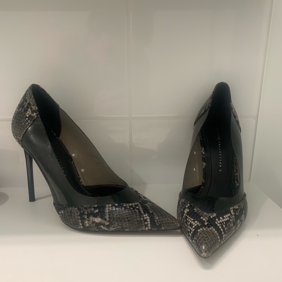 Zara, faux snake skin heel - Picture 2 of 2